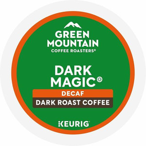 Green Mountain Coffee Roasters K-Cup Dark Magic Decaf Coffee - Compatible with Keurig Brewer - Full/Extra Dark/Extra Bold - K-Cup - Decaffeinated Product Image 