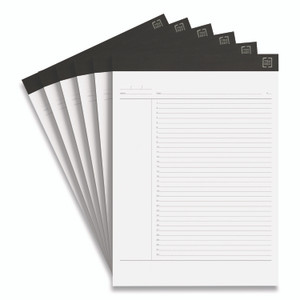 TRU RED Notepads, Project-Management Format, 50 White 8.5 x 11.75 Sheets, 6/Pack View Product Image