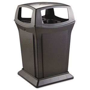 Rubbermaid Commercial Ranger Fire-Safe Container, 45 gal, Structural Foam, Black RCP917388BLA (RCP917388BLA) View Product Image
