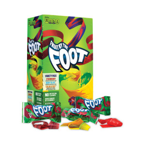 Betty Crocker Fruit By The Foot Variety Pack, Assorted Flavors, 0.75 oz, 36 Pouches/Carton View Product Image