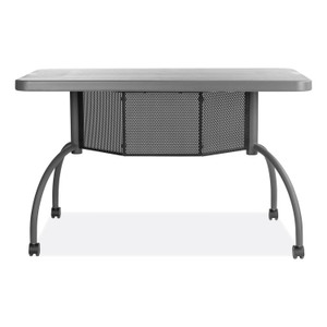 Oklahoma Sound Teacher's WorkPod Desk, 48" x 24" x 30", Charcoal Slate View Product Image