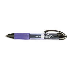 AbilityOne 7520015882364 SKILCRAFT Bio-Write Gel Pen, Retractable, Medium 0.7 mm, Blue Ink, Translucent Blue Barrel, Dozen (NSN5882364) View Product Image