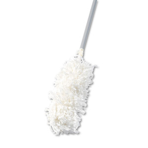 Rubbermaid Commercial HiDuster Dusting Tool with Angled Launderable Head, 51" Extension Handle View Product Image