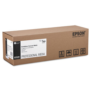 Epson Exhibition Canvas, 23 mil, 17" x 40 ft, Matte White View Product Image