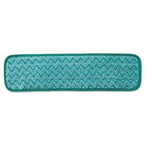 Rubbermaid Commercial Microfiber Dust Pad, 18.5 x 5.5, Green (RCPQ412GRE) View Product Image