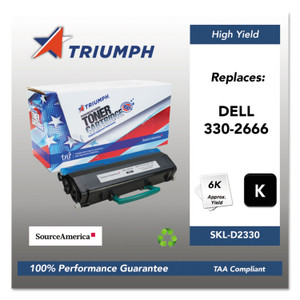 Triumph 751000NSH1085 Remanufactured 330-2666 High-Yield Toner, 6,000 Page-Yield, Black View Product Image