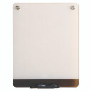 Iceberg Clarity Personal Board, 12" x 16", White Surface, Satin Aluminum Frame View Product Image