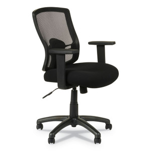 Alera Etros Series Mesh Mid-Back Chair, Supports Up to 275 lb, 18.03" to 21.96" Seat Height, Black (ALEET42ME10B) View Product Image