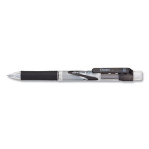 Pentel .e-Sharp Mechanical Pencil, 0.5 mm, HB (#2), Black Lead, Black Barrel, Dozen View Product Image