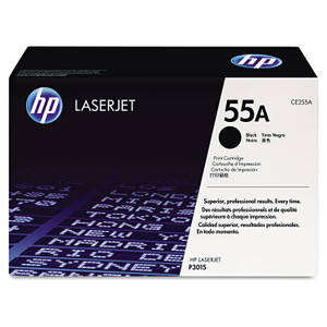 HP 55A, (CE255A) Black Original LaserJet Toner Cartridge View Product Image