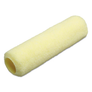 AbilityOne 8020015964242 SKILCRAFT Knit Paint Roller Cover, 9", 0.38" Nap, Yellow (NSN5964242) View Product Image