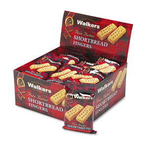Walkers Shortbread Cookies, 2/Pack, 24 Packs/Box View Product Image