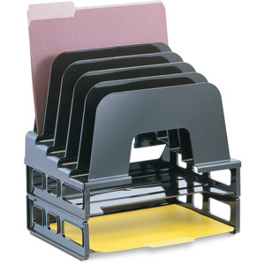 Officemate Tray/Incline Sorter Combo - 5 Compartment(s) - (OIC22112) Product Image 
