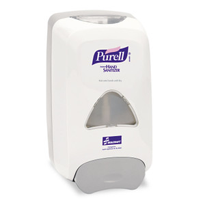 AbilityOne 4510015512866, SKILCRAFT PURELL Instant Hand Sanitizer Foam Dispenser, 1,200 mL, 6.1 x 5.1 x 10.6, Dove Gray, 6/Box (NSN5512866) View Product Image