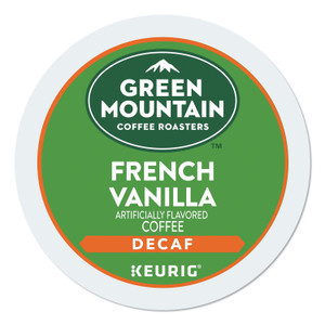 Green Mountain Coffee French Vanilla Decaf Coffee K-Cups, 24/Box (GMT7732) View Product Image