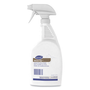 Diversey Shine-Up Furniture Cleaner, Lemon Scent, 32 oz, Trigger Spray Bottle, 12/Carton View Product Image