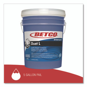 Betco Symplicity Duet L Laundry Detergent, Fresh Scent, 5 gal Pail View Product Image