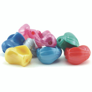 TPG Creations Crossover Grip, 1" Long, Assorted Metallic Colors, 100/Carton View Product Image