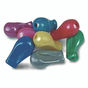 TPG Creations Jumbo Pencil Grip, 1" Long, Assorted Metallic Colors, 72/Carton View Product Image