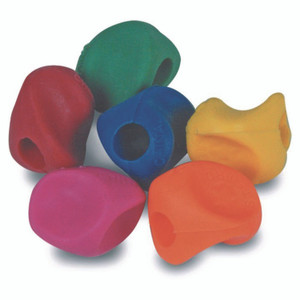 TPG Creations Mini Pencil Grip, 0.8" Long, Assorted Colors, 600/Carton View Product Image
