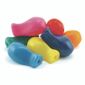 TPG Creations Jumbo Pencil Grip, 1" Long, Assorted Colors, 72/Carton View Product Image