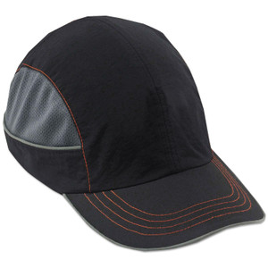 ergodyne Skullerz 8950 Bump Cap Hat, Long Brim, Black View Product Image