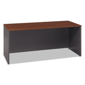 Bush Series C Collection 72W Credenza Shell, 71.13w x 23.38d x 29.88h, Hansen Cherry (BSHWC24426) View Product Image