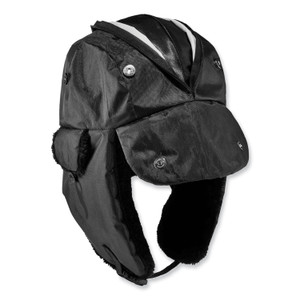 ergodyne N-Ferno 6802Z Zippered Trapper Hat, Large/X-Large, Black View Product Image