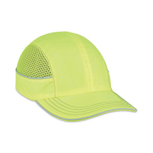 ergodyne Skullerz 8950 Bump Cap Hat, Long Brim, Lime View Product Image