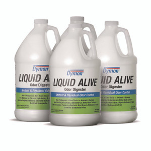 Dymon LIQUID ALIVE Odor Digester, 1 gal Bottle, 4/Carton View Product Image