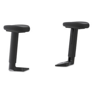 HON ValuTask Height-Adjustable Arm Kit for HON ValuTask Chairs, 4 x 10.25 x 11.88, Black, 2/Set (BSXVL995) View Product Image