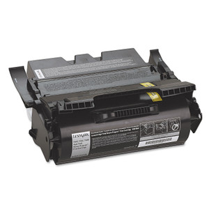 Lexmark 64015HA Return Program High-Yield Toner, 21,000 Page-Yield, Black View Product Image