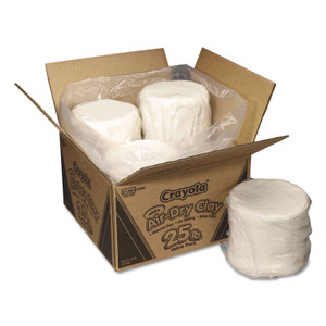 Crayola Air-Dry Clay, White, 25 lbs View Product Image