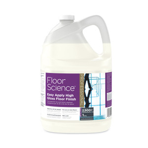 Diversey Floor Science Premium High Gloss Floor Finish, Clear Scent, 1 gal Container,4/CT (DVOCBD540410) View Product Image
