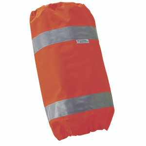 ergodyne GloWear 8008 Class E Hi-Vis Leg Gaiters, Polyester with Polyurethane Coating, One Size Fits Most, Orange View Product Image