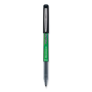 Pilot Precise V5 BeGreen Roller Ball Pen, Stick, Extra-Fine 0.5 mm, Black Ink, Black Barrel, Dozen (PIL26300) View Product Image