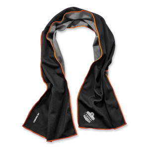 ergodyne Chill-Its 6602MF Evaporative Microfiber Cooling Towel, 40.9 x 9.8, One Size Fits Most, Microfiber, Lime View Product Image