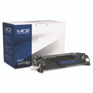 MICR Print Solutions Compatible CE505X(M) (05XM) High-Yield MICR Toner, 6,000 Page-Yield, Black View Product Image