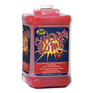 Zep Cherry Bomb Hand Cleaner, Cherry Scent, 1 gal Bottle, 4/Carton (ZPE95124) View Product Image