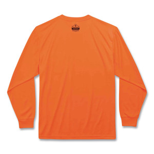 ergodyne GloWear 8091 Non-Certified Hi-Vis Long Sleeve Shirt, 3X-Large, Orange View Product Image