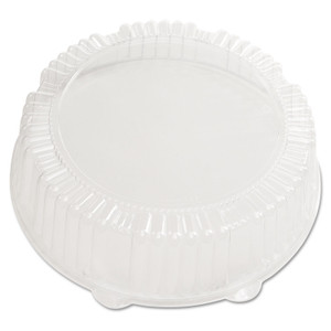 WNA Caterline Dome Lids, 12" Diameter x 2.75" h, Clear, Plastic, 25/Carton View Product Image