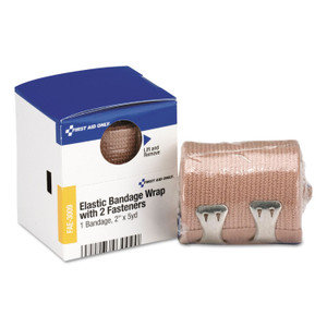 First Aid Only SmartCompliance Elastic Bandage Wrap, 2" x 5 yds, Latex-Free (FAOFAE3009) View Product Image