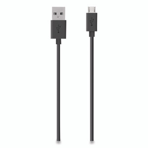 Belkin MIXIT Micro USB ChargeSync Cable, 4 ft, Black View Product Image