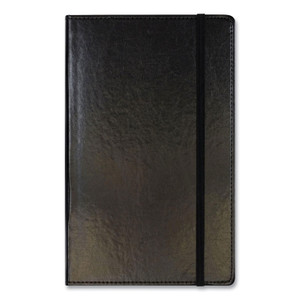 Markings by C.R. Gibson Bonded Leather Journal, 1-Subject, Narrow Rule, Black Cover, (240) 8.25 x 5 Sheets View Product Image