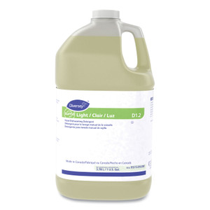Diversey Suma Light D1.2 Hand Dishwashing Detergent, Citrus, 1 gal Container, 4/Carton View Product Image