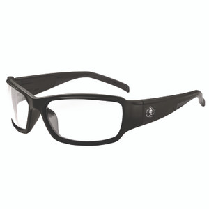 ergodyne Skullerz THOR Anti-Scratch and Enhanced Anti-Fog Safety Glasses, Black Nylon Impact Frame, Clear Polycarbonate Lens View Product Image