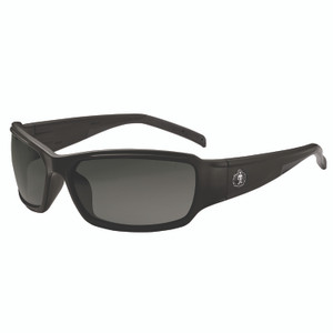 ergodyne Skullerz THOR Anti-Scratch and Enhanced Anti-Fog Safety Glasses, Black Nylon Impact Frame, Smoke Polycarbonate Lens View Product Image