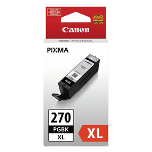 Canon 0319C001 (PGI-270XL) High-Yield Ink, Pigment Black View Product Image