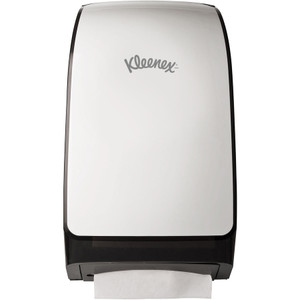 Premiere Folded Towel Dispenser, 10.6 X 5.48 X 18.79, White (KCC39640) View Product Image