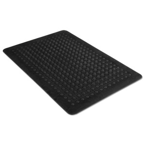 Guardian Flex Step Rubber Anti-Fatigue Mat, Polypropylene, 24 x 36, Black (MLL24020300) View Product Image